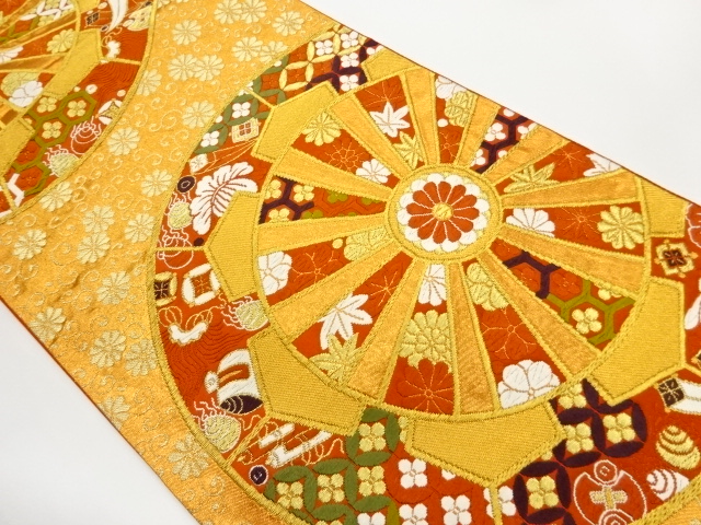 JAPANESE FUKURO OBI / WOVEN GENJIGURUMA